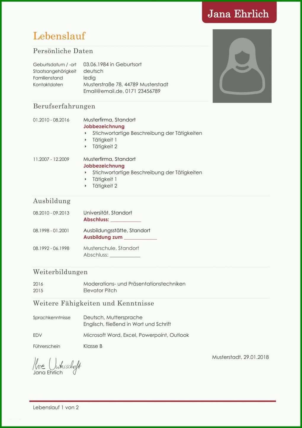 Singular Microsoft Office Lebenslauf Vorlage 1653x2339