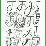 Hervorragen Hand Lettering Alphabet Vorlagen 736x919
