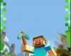 Schockierend Minecraft Einladungskarten Vorlage 736x1030