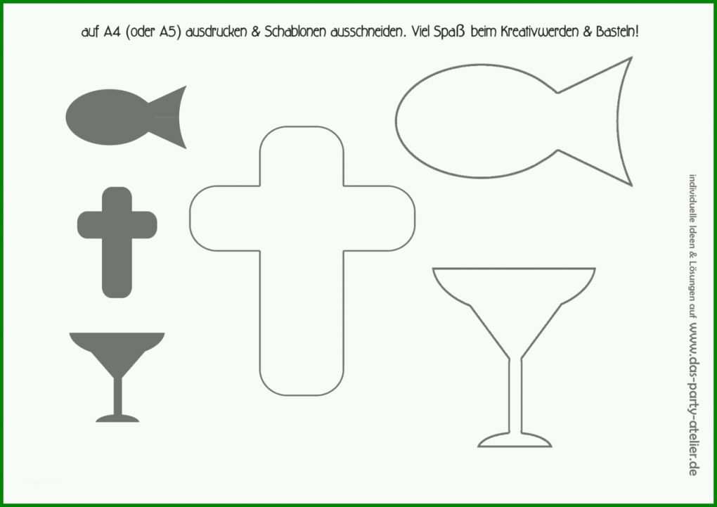 Schockierend Vorlage Fisch Kommunion 1280x905