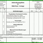 Schockieren Anforderungsliste Vorlage Excel 734x619