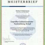 Unvergleichlich Meisterbrief Vorlage 992x1403