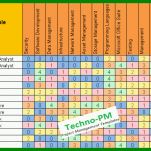 Auffällig Skill Matrix Vorlage Excel Deutsch 821x431