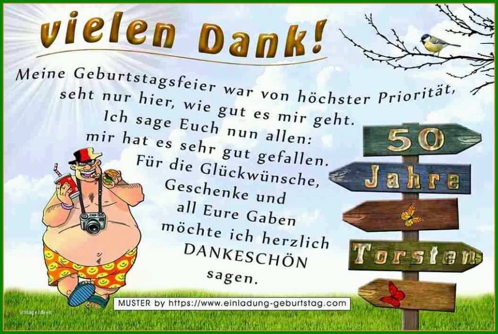 Fabelhaft Vorlage Danksagung Geburtstag Kostenlos 1054x708