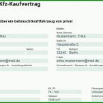 Tolle Vorlage Vertrag Autoverkauf Privat 1044x712