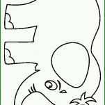 Schockieren Elmar Elefant Vorlage 1033x1458