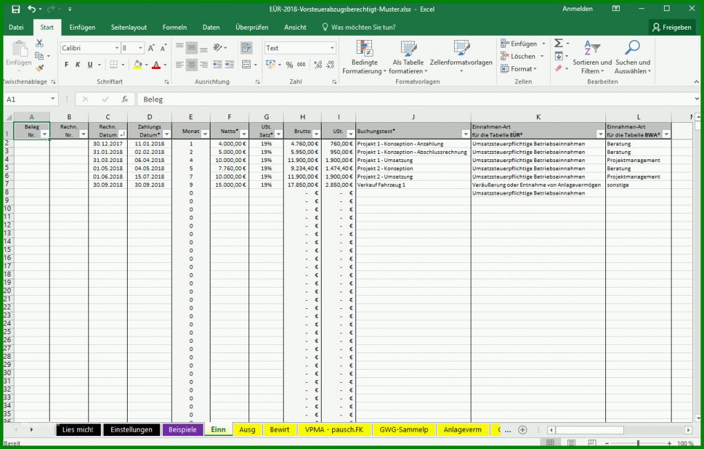 Am Beliebtesten Excel Vorlage Vertragsübersicht 1285x820