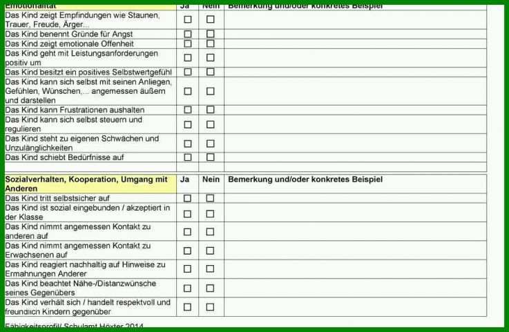 Perfekt Beobachtungsbogen Krippe Vorlage 959x626