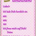 Exklusiv Einladung Vorlage Geburtstag 1240x1772