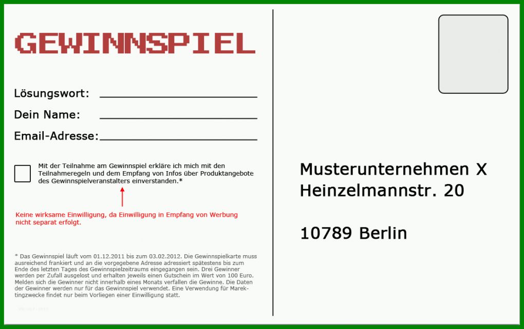Faszinieren Kündigung Gewinnspiel Vorlage 1176x740
