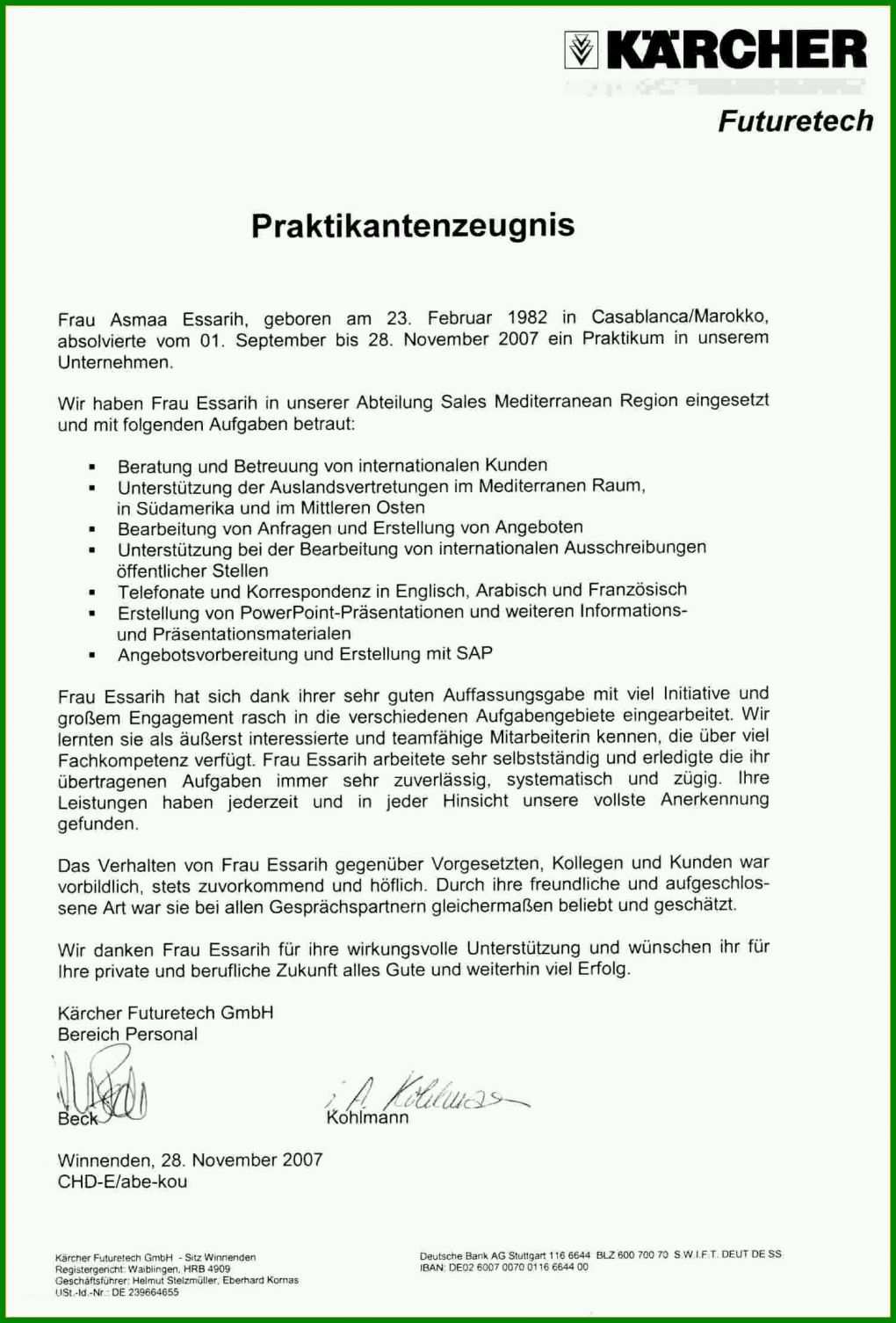 Unglaublich Praktikumszeugnis Vorlage Zum Ankreuzen 1497x2209