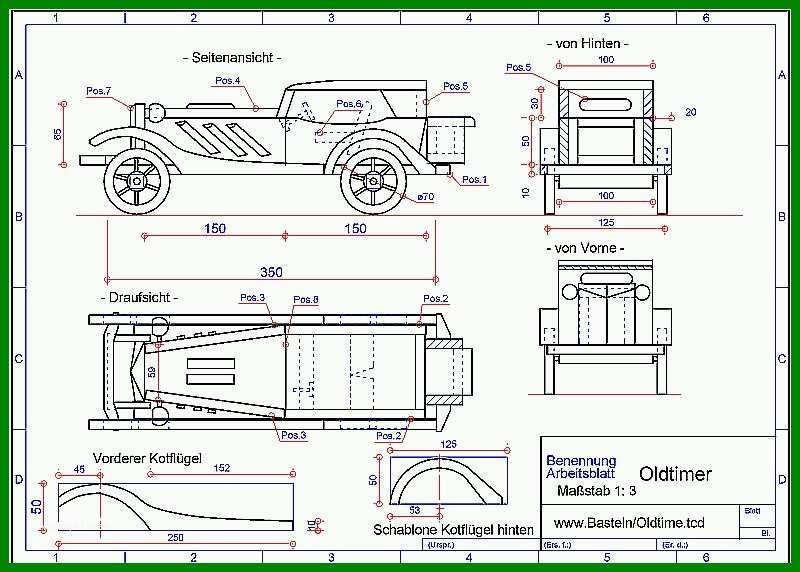Hervorragen solidworks Zuschnittliste Vorlage 800x572