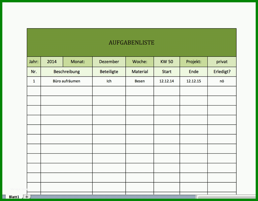 Ausnahmsweise to Do Liste Vorlage Word 1000x777