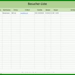 Spezialisiert Besucherliste Datenschutz Vorlage 1024x658