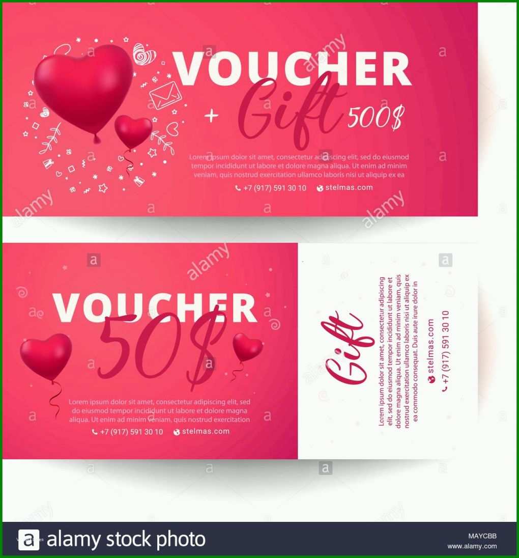 Größte Gutschein Vorlage Valentinstag 1294x1390