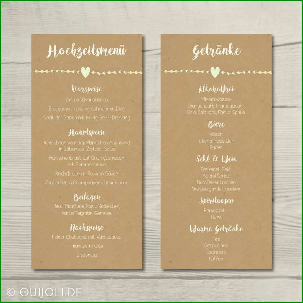 Staffelung Menükarte Hochzeit Vorlage 1250x1250