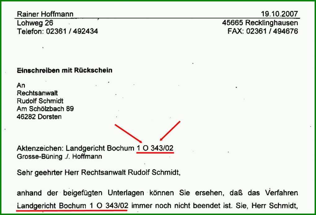 Faszinieren Briefkopf Rechtsanwalt Vorlage 1352x918