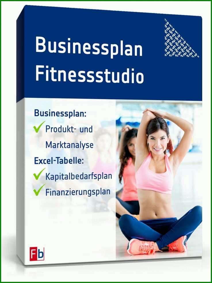 Allerbeste Businessplan Fitnessstudio Vorlage 1125x1500