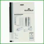 Auffällig Durable Einsteckschilder Vorlage 1200x1200