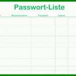 Bemerkenswert Excel Passwortliste Vorlage 712x432