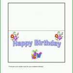 Faszinieren Geburtstagskarte Vorlage Drucken 1285x1660