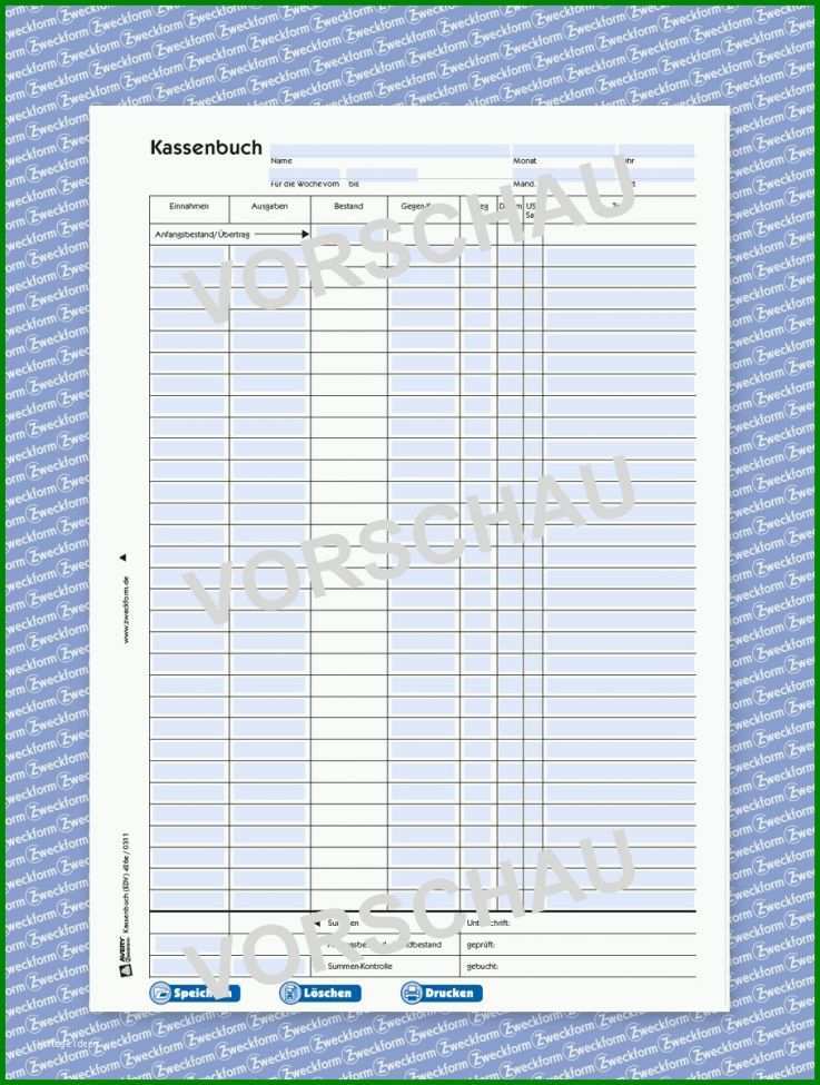 Tolle Kassenbuch Vorlage Zweckform 907x1200