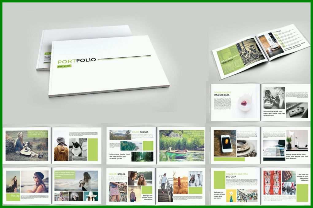 Beste Portfolio Vorlage Indesign 1160x772