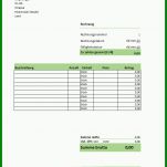 Modisch Excel Vorlage Rechnung Kleinunternehmer Kostenlos 708x1003