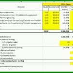Empfohlen Kostenrechnung Excel Vorlage Kostenlos 829x516