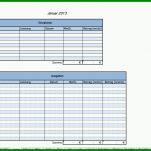 Großartig Monatliche Ausgaben Excel Vorlage 990x728