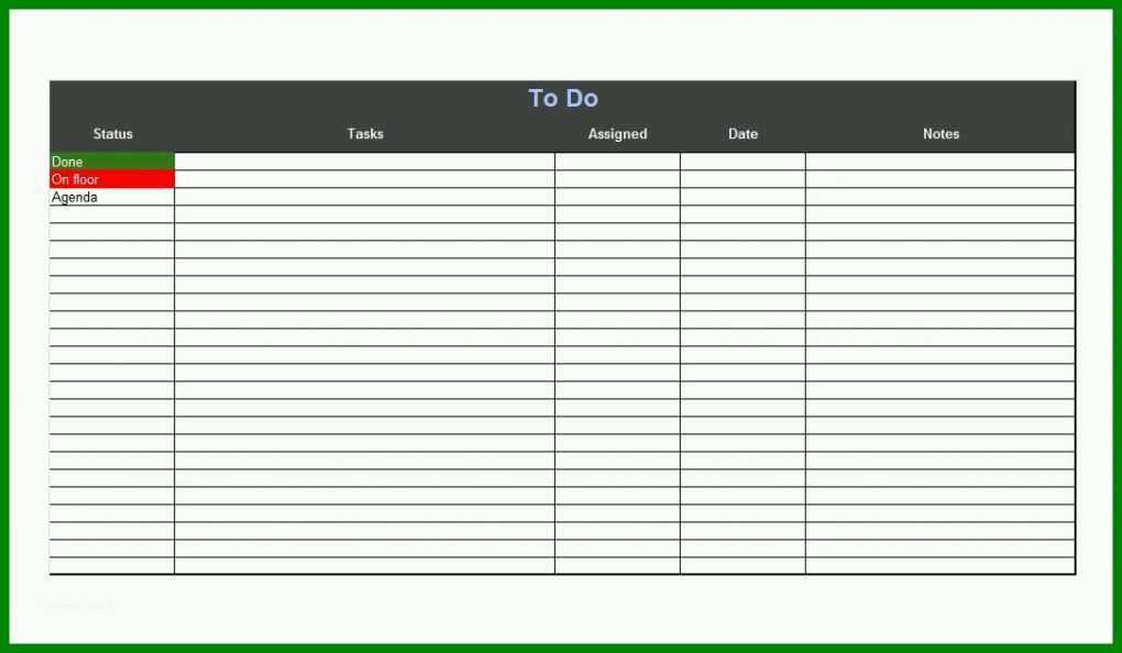 Am Beliebtesten to Do Liste Vorlage Word 1083x631
