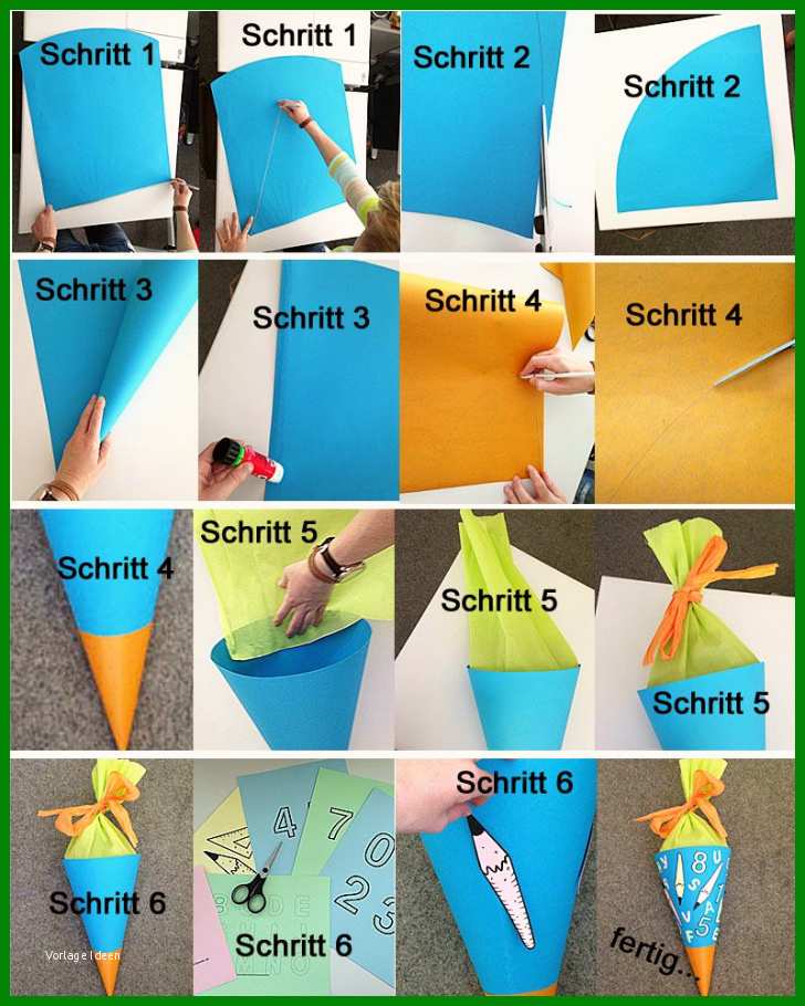 Schultüte Buscar Con Google Teil Der Kleine Schultüte Selber Basteln Vorlage