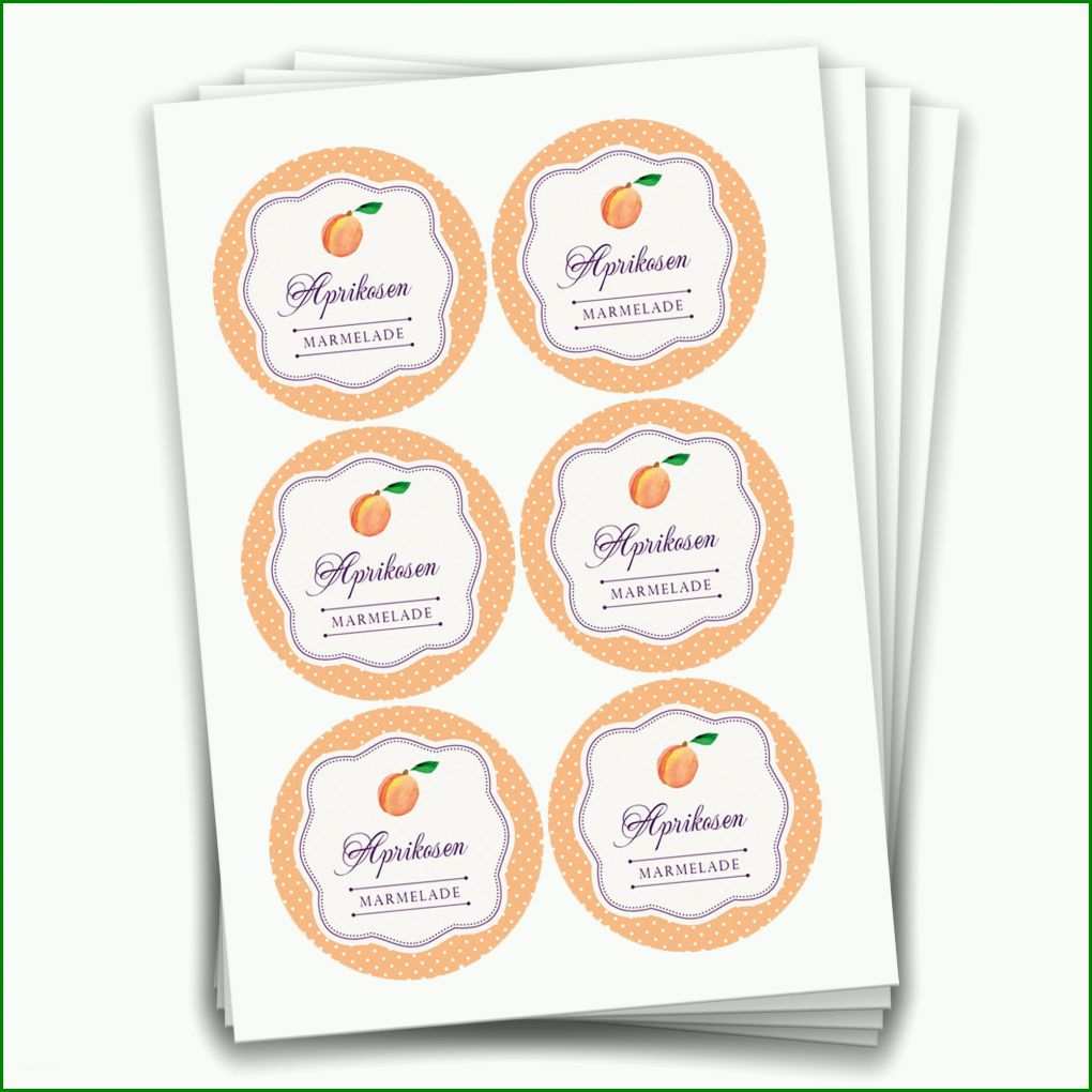 Singular Marmelade Etiketten Vorlage 2000x2000