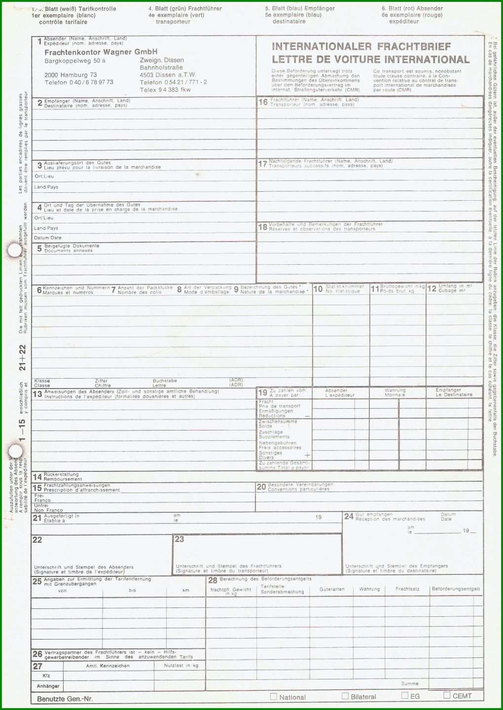 Unvergleichlich Speditionsauftrag Vorlage Excel 2411x3404