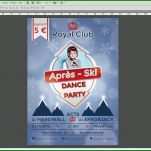 Ungewöhnlich Apres Ski Party Flyer Vorlage 1920x1040