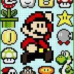 Ideal Bügelperlen Vorlagen Mario 1280x1600
