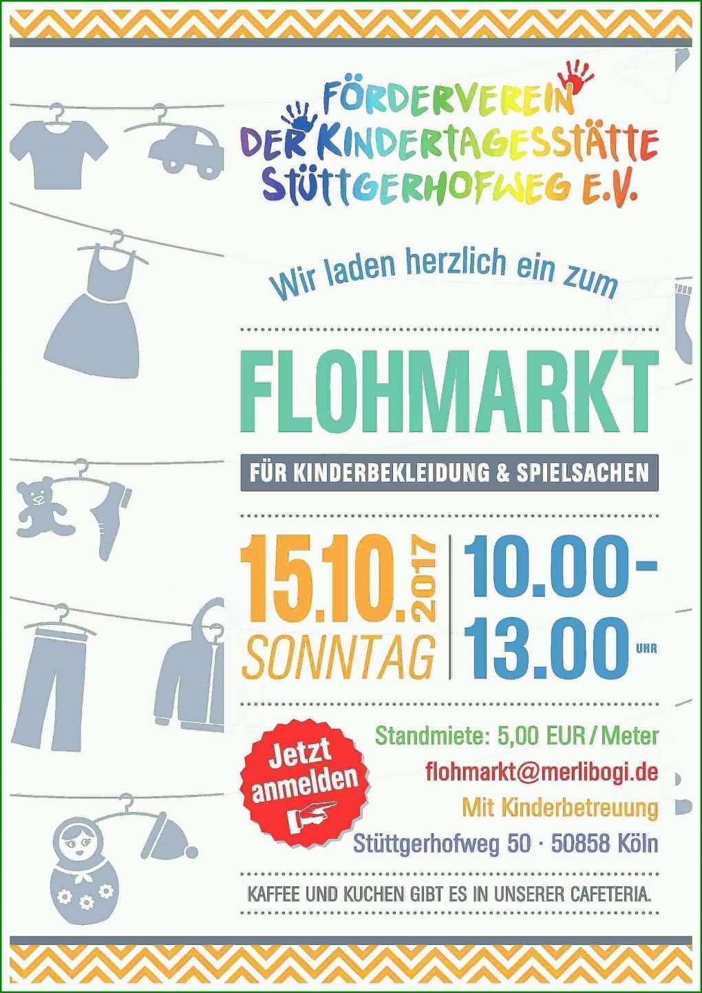 Außergewöhnlich Flohmarkt Flyer Vorlage 2480x3508