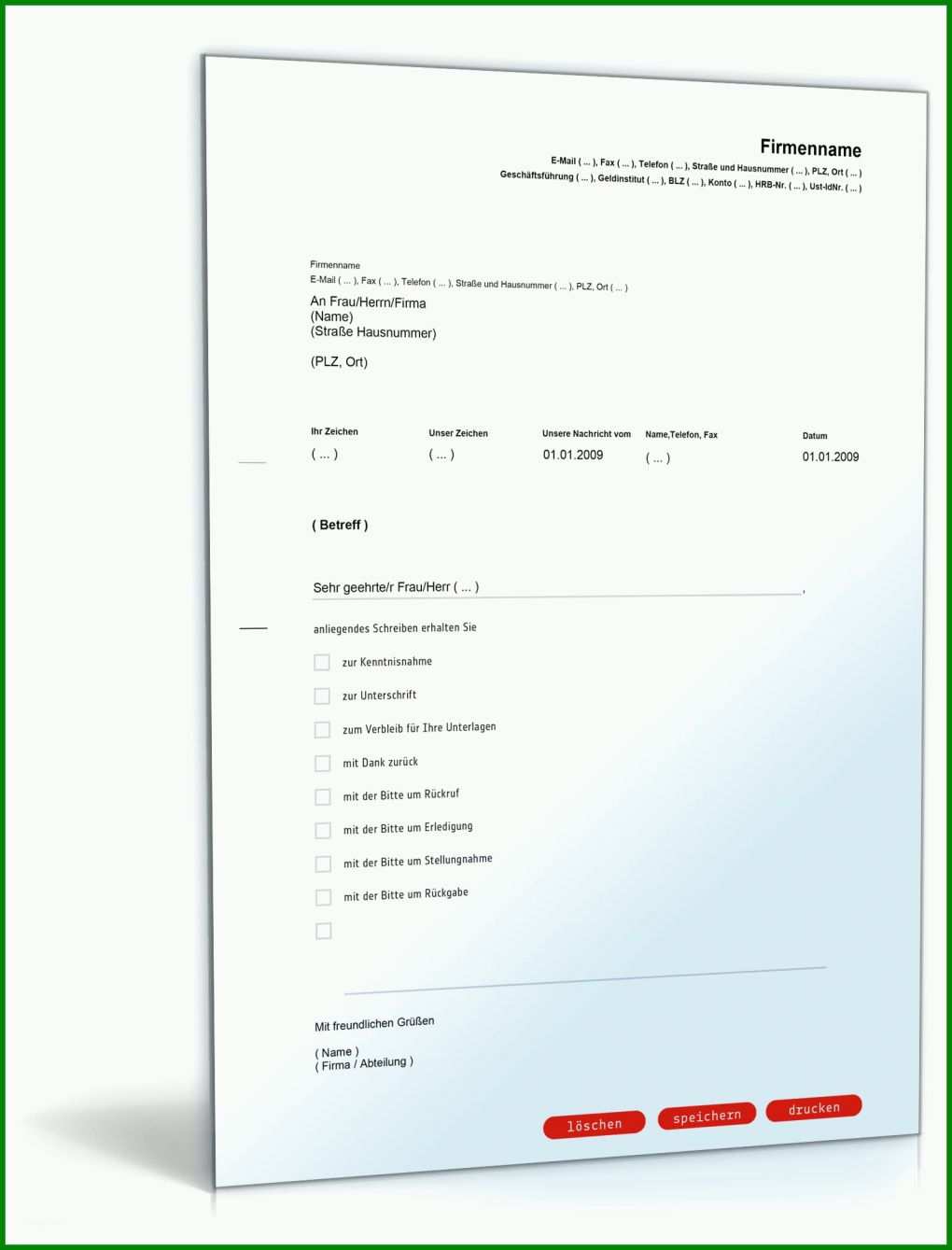 Limitierte Auflage Kurzmitteilung Vorlage Kostenlos Word 1600x2100