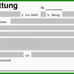 Wunderschönen Vorlage Quittungsbeleg 750x518