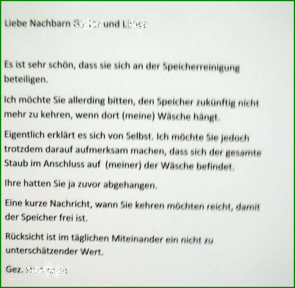 Einzahl Brief An Nachbarn Wegen Renovierung Vorlage 1500x1464