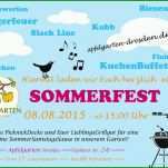 Am Beliebtesten Einladung sommerfest Vorlage 1600x1135