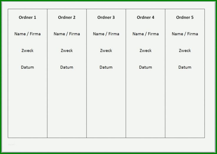 Staffelung ordner Etiketten Vorlage Excel 1024x727