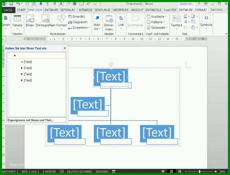 Beeindruckend organigramm Erstellen Excel Vorlage Kostenlos 1000x763