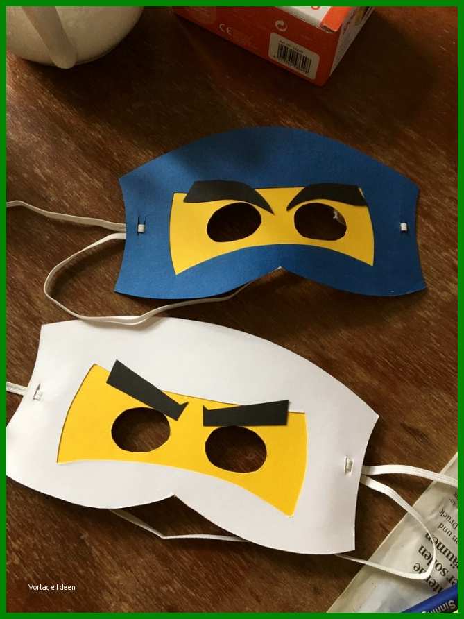 Ninjago Masken Aus Pappe Aus Jungs Masken Ninjago Teil Der Ninjago Maske Basteln Vorlage