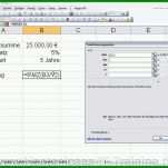 Empfohlen Kredit Excel Vorlage 960x720