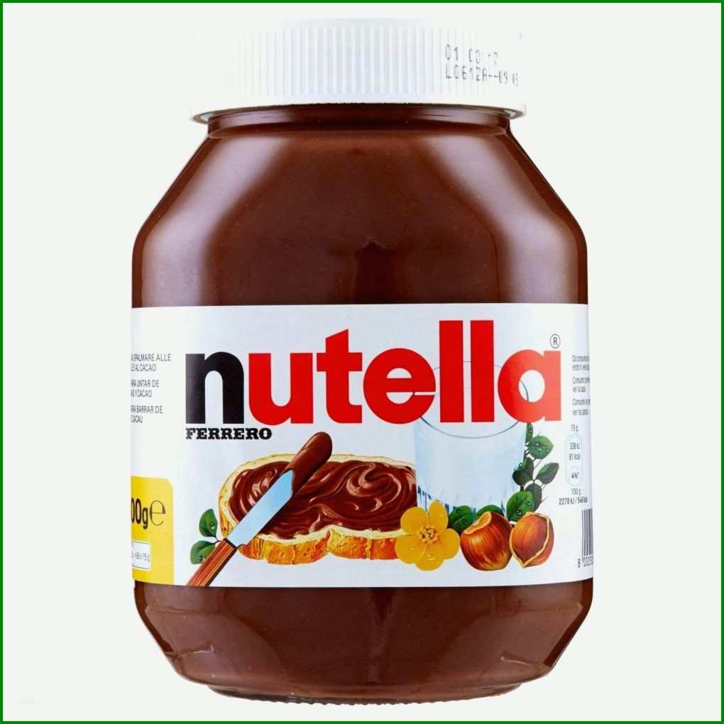 Wunderbar Mini Nutella Etikett Vorlage 1500x1500