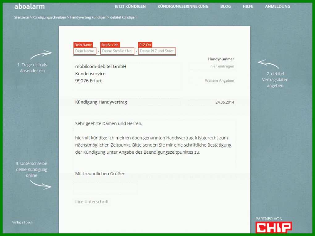 Selten Vertrag Kündigen Mobilcom Debitel Vorlage 1055x791