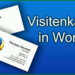 Unvergleichlich Word Vorlage Visitenkarten 85x54 1280x720