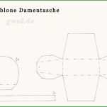 Süße Papierhandtasche Als Dekoration Teil Der Papier Handtasche Basteln Vorlage