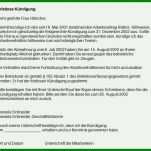Überraschend Kündigung 02 Vorlage 802x622